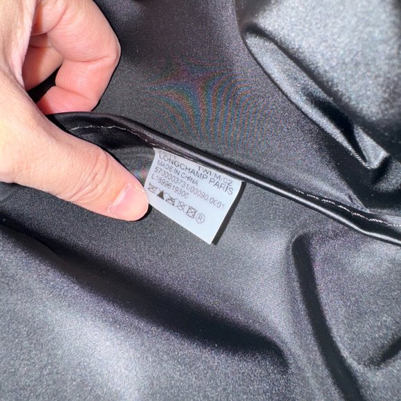 🔥Sold 🔥 Le Pliage L (Grey and Yellow) Nylon Shoulder bag (NWOT) - Picture 11 of 11